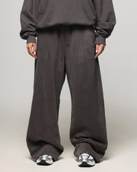 American Thrift Wide Leg Pants Washed Charcoal