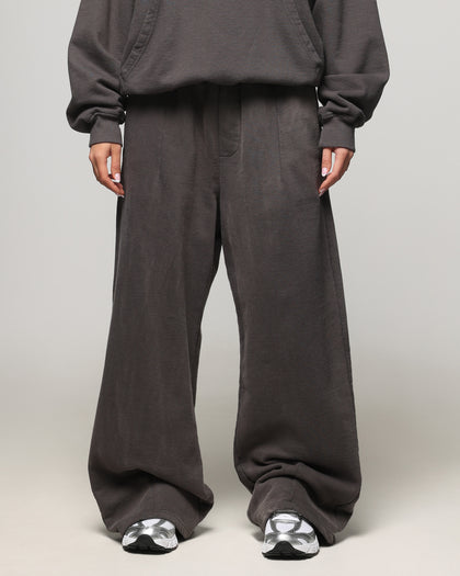 American Thrift Wide Leg Pants Washed Charcoal