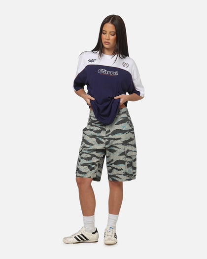 Carre Depot Cargo Shorts Tiger Camo