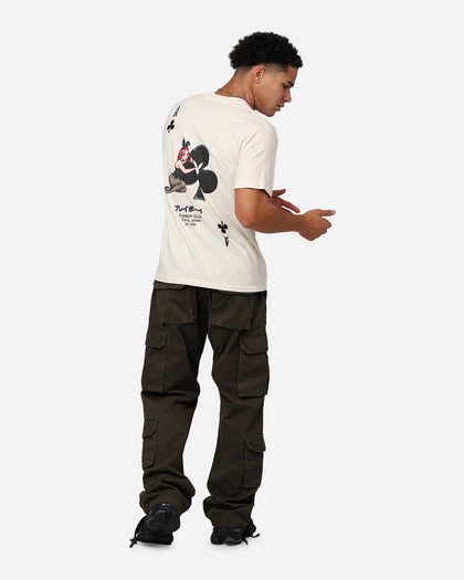 Playboy Ace Of Clubs T-Shirt Sand