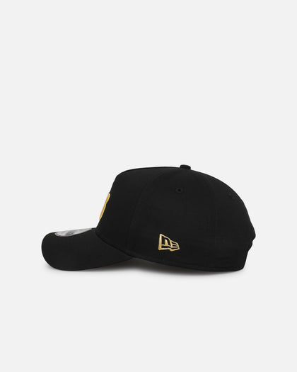 New Era Philadelphia 76ers 'NBA Black & Gold Embroidery' 9FORTY A-Frame Snapback Black/Gold