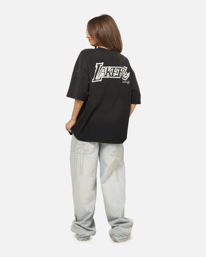 Mitchell & Ness Los Angeles Lakers Tape T-Shirt Black