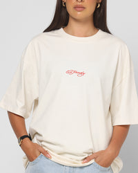 Ed Hardy Bloom T-Shirt Off White
