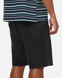 Carre Solace Baggy Jorts Washed Black