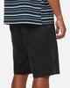 Carre Solace Baggy Jorts Washed Black