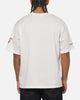 Mitchell & Ness Chicago Bulls Open Mesh T-Shirt Cream
