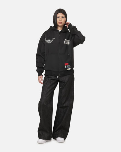 Criminal Damage M Bison Padded Zip Jacket Black