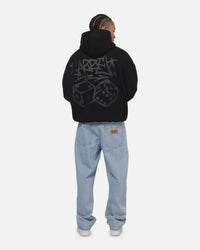 Carre Worldwide Rolling Hoodie Black
