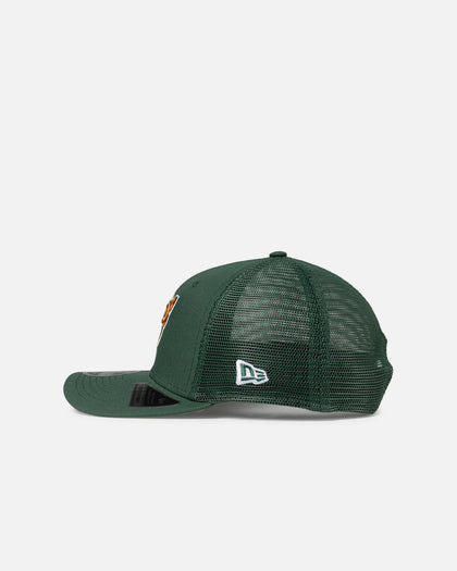 New Era Seattle SuperSonics 'HWC' 9SEVENTY Trucker Stretch Snapback Dark Green