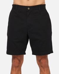 S Double Classic Cut Chino Shorts Black