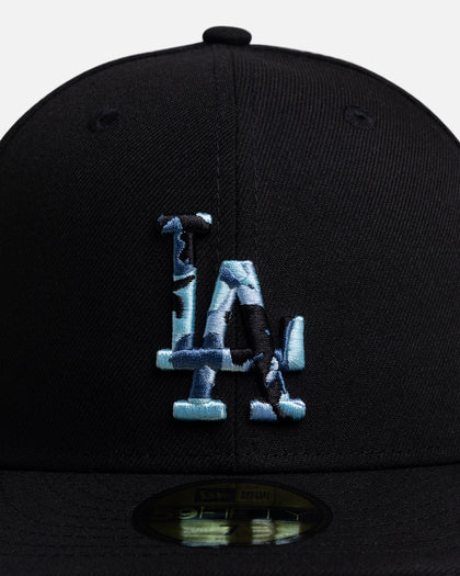 New Era Los Angeles Dodgers 'Camo Infill' 59FIFTY Fitted Black