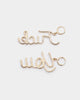 Raising Hell Women's FK Earrings Gold