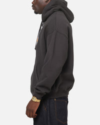 Mitchell & Ness New York Knicks X Wu Tang Logo Hoodie Faded Black