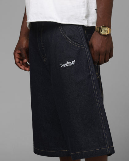 Loiter Star Born Jorts Raw Indigo