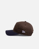 New Era Los Angeles Dodgers 'Walnut Navy' 9FORTY A-Frame Snapback Brown/Blue