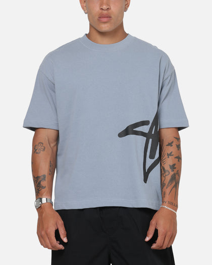 S Double Big Shawn Heavyweight T-Shirt Light Blue