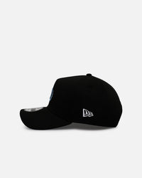 New Era X Culture Kings 'Black & Sky Blue' 9FORTY A-Frame Snapback Black/Sky Blue