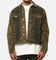 MNML SL3 Suede Jacket Olive/Black