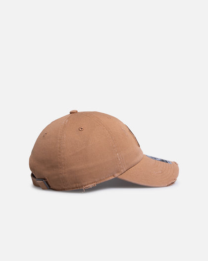 47 Brand New York Yankees 'Distressed Logo' 47 Clean Up Strapback Beige