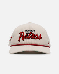 47 Brand Houston Astros 'Natural Script' Premium Hitch Corduroy Snapback Natural