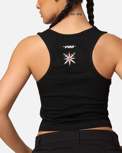 Pro Standard Women's Las Vegas Golden Knights Fitted Racerback Top Black