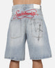 Saint Morta Amplus Devotion Denim Jorts Vintage Blue