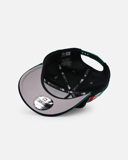New Era Mexico National Baseball Team 'Velvet Hearts' 9FORTY A-Frame Snapback Green