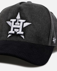 47 Brand Houston Astros 'Apollo Corduroy' Offside DT Snapback Black