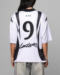 Loiter United Football Jersey White/Black