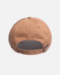 47 Brand Los Angeles Dodgers 'Distressed Logo' 47 Clean Up Strapback Beige