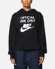 Nike Club French Terry Pullover Hoodie Black/Black/White