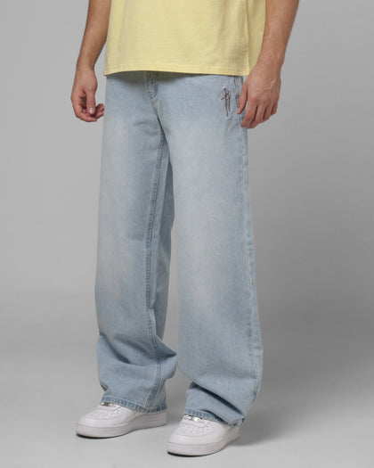 Loiter Women's Impact Low Waisted Jeans Washed Denim