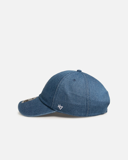 47 Brand New York Yankees 'Baserunner' 47 Clean Up Strapback Denim
