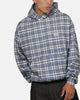 Carre Gridline Hoodie Blue-plaid