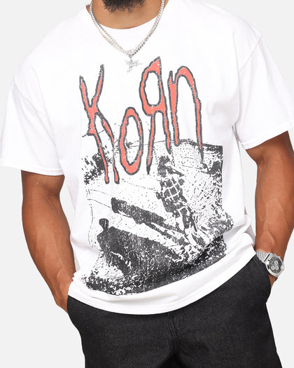 Korn Debut Xerox T-Shirt White Vintage