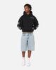 Ed Hardy Double Waist Camo Jorts Mid Blue Denim