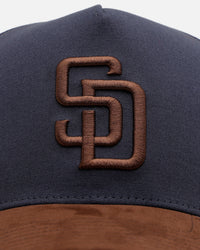 47 Brand San Diego Padres 'Blueberry Pie' Offside DT Snapback Vintage Navy