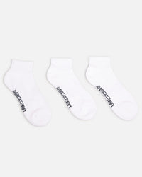 American Thrift Classic Ankle Socks 3 Pack White