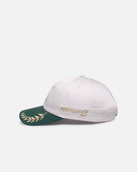 Mitchell & Ness Jaguar TCS Racing 'Vintage' Dad Fit Strapback White/Green