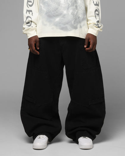 Loiter Utility Work Pants Black