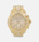 Guess Mainline Majestic Crystal Gold Bracelet Watch Gold
