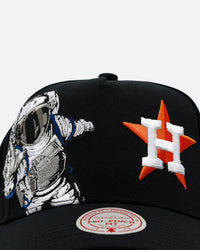 Mitchell & Ness Houston Astros 'Rocketman' Pro Pinch Snapback Black