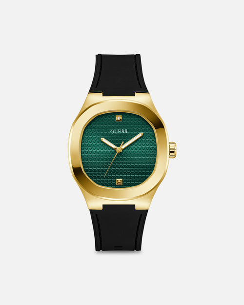 Guess Mainline Headline Watch Gold