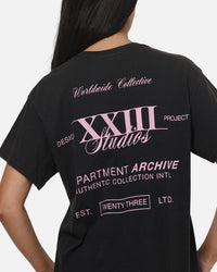XXIII Utilities T-Shirt Black/Pink