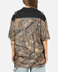 Majestic Athletic Miami Dolphins Mesh Oversized T-Shirt Khaki Forest Camo
