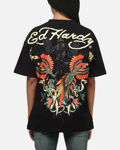 Ed Hardy Phoenix T-Shirt Black