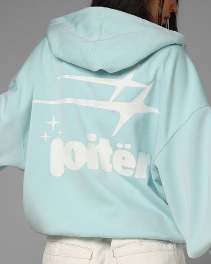 Loiter Cloud 9 Zip Hoodie Light Blue