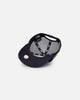 New Era New York Yankees 'Puff Print' Pre-Curved Golfer Trucker Snapback Navy