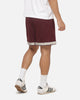 Adidas Warp Knit Shorts Maroon