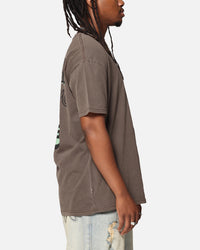 S Double Combo Platter T-Shirt Washed Chocolate